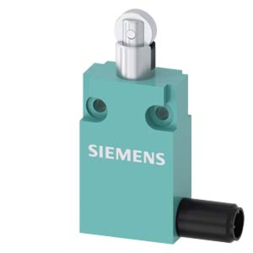 Position switch in compact design 30 mm wide with M12 connector plug