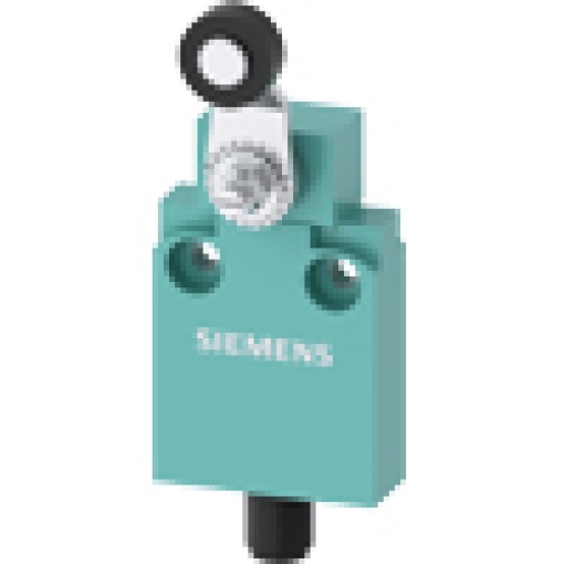 Position switch in compact design 40 mm wide with M12 connector plug