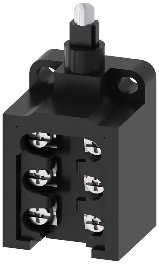 Position switch plastic encl 30 mm 1 NO2 NC slowaction contacts