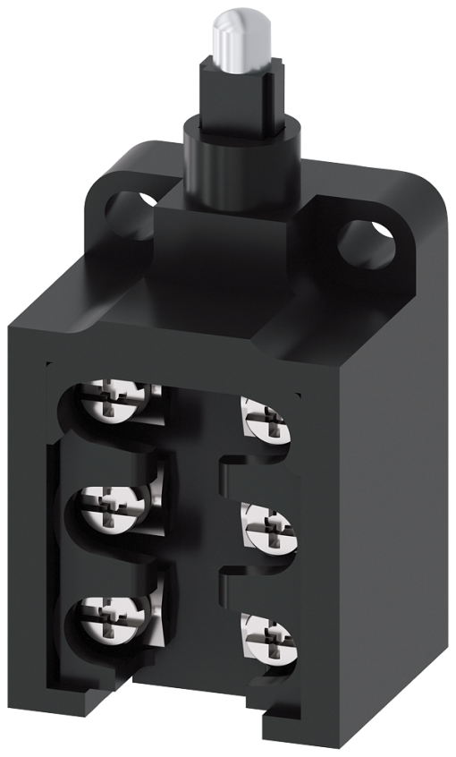 Position switch plastic encl 30 mm 2 NO1 NC slowaction contacts