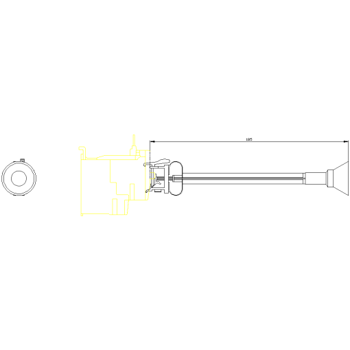 Mechanical reset for 3RB303RB31 S00-S0