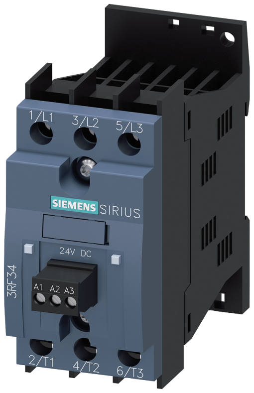 Solidstate contactor 3RF3 3ph AC53 54 A 48480 V110230 V AC