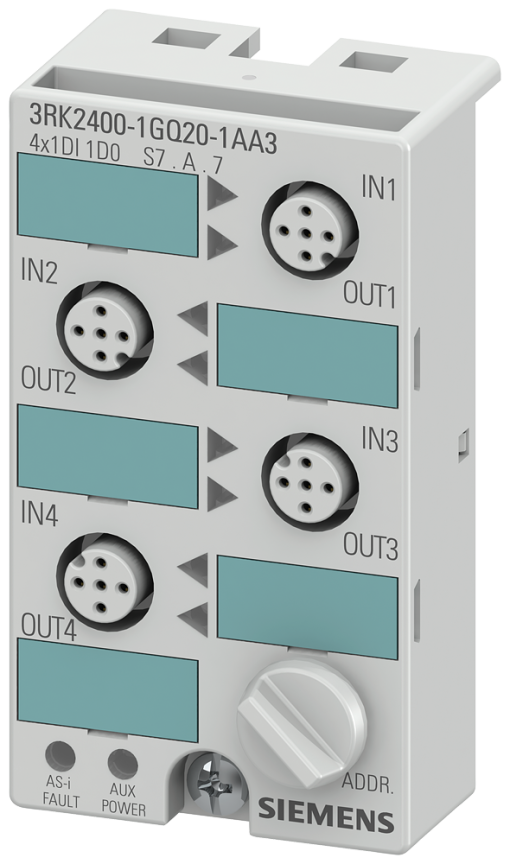 ASInterface compact module K45 AB slave Spec 30 IP67 digital 4x 1 D