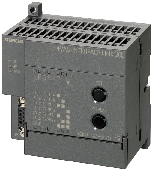 DPASi Link 20 E gateway PROFIBUS DPASi according to ASi specification