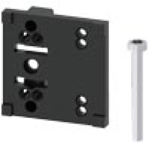 Mounting plate for control cabinet position switch