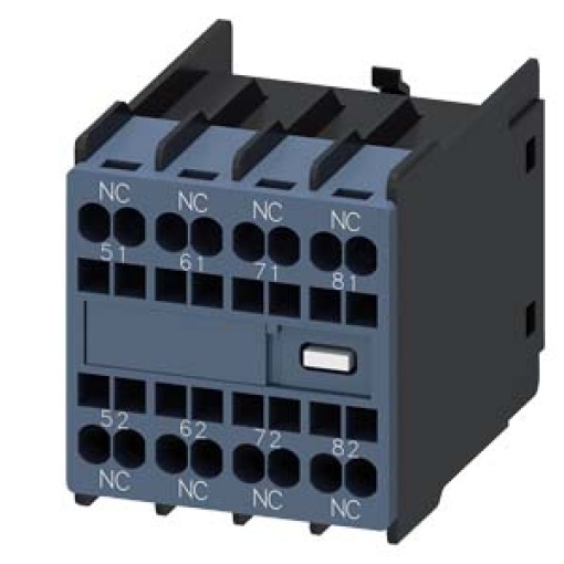 Auxiliary switch 4 NC current paths 1 NC 1 NC 1 NC 1 NC