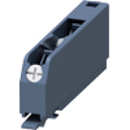 Terminal, removable, 2-pole, screw terminals up to 2x 1.5 mm2 or 1x 2.5 mm2