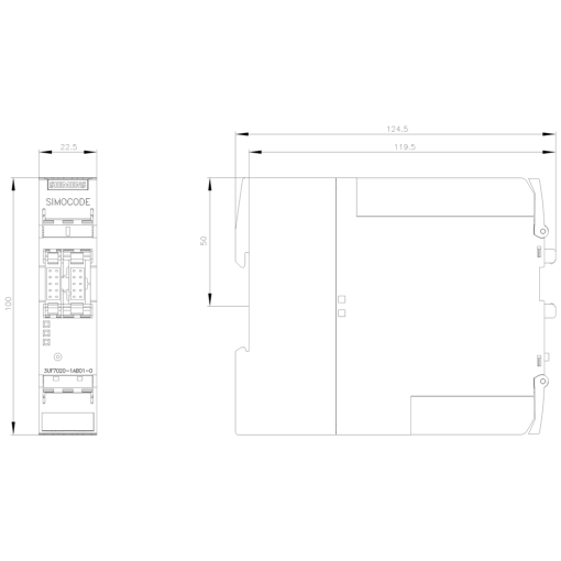 Basic unit SIMOCODE pro S PROFIBUS DP interface