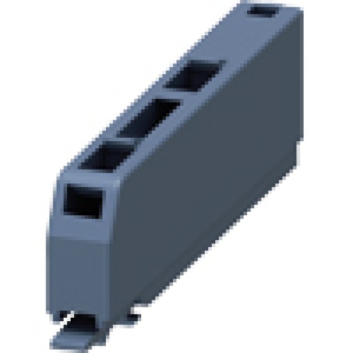 Terminal, removable, 2-pole, push-in terminals up to 2x 2.5 mm2 or 1x 4 mm2