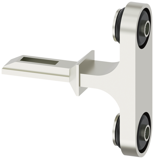 Separate actuator with vertical fixing for position switch with tumbler with 