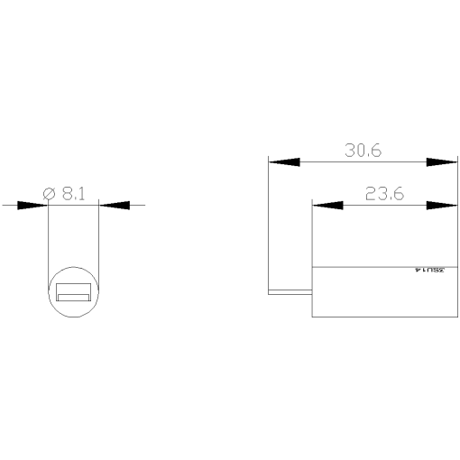 LED module with integrated LED yellow