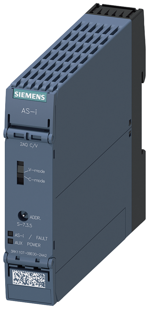 ASi SlimLine Compact module SC225 IP20 2 AQCV screw terminals 4 x analo