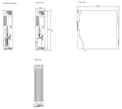 SIMATIC ET 200iSP IM 1521