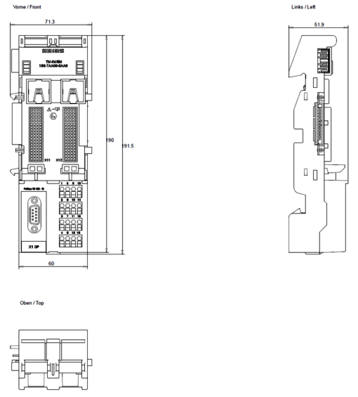 SIMATIC ET 200iSP TMIMEM60S Screw terminals