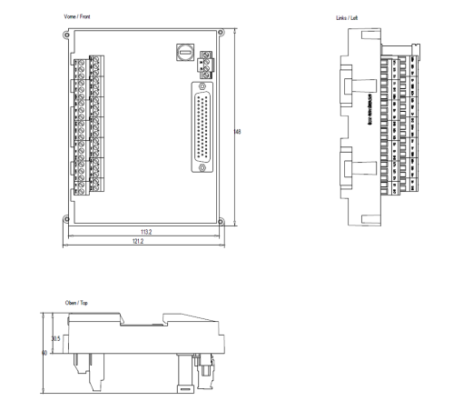 SIMATIC PCS7 RTD MTA Connection module for resistance thermometer for ET200M