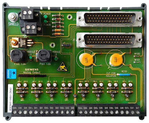 SIMATIC PCS7 red FDI MTA interface module for redundant connection of the 
