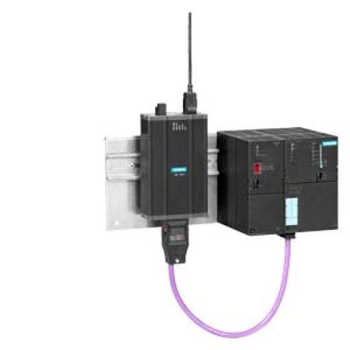 Mounting rail support for communications processor CP 5711