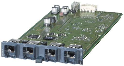 Media module MM9924CUC 4x 1000 Mbps RJ45 with securing collar