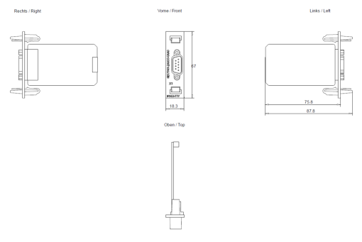 SIMATIC S7400 IF 963 PtP 20 mA TTY