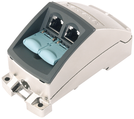IE FC RJ45 modular outlet base module 2FE repl insert f 2x100 Mbps interface