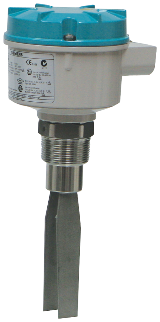SITRANS LVS100 Vibrating fork point level switch level and material detectio