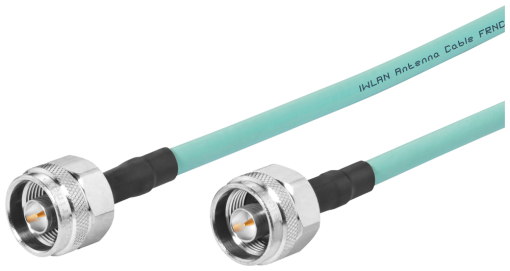 IWLAN 2x NConnect MaleMale flexible connection cable 10 m