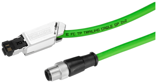 IE cableM12RJ452x210mDcodCat5ePVCrobust