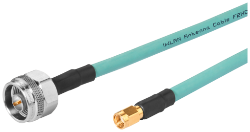 IWLAN 1x NConnect1x RSMA MaleMale flexible connection cable 03 m
