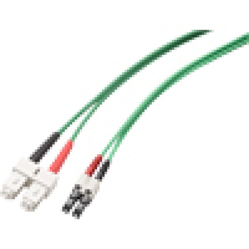Fiber Optic Singlemode Cord SCLC 9125 1x SC duplex  1x LC duplex plu