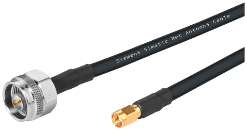 IWLAN 1x NConnect1x RSMA MaleMale flexible connection cable railway 1 m