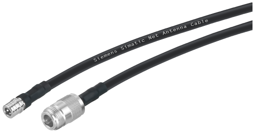 IWLAN 1x QMA  1x NConnect MaleFemale flexible adapter cable railway 1 m
