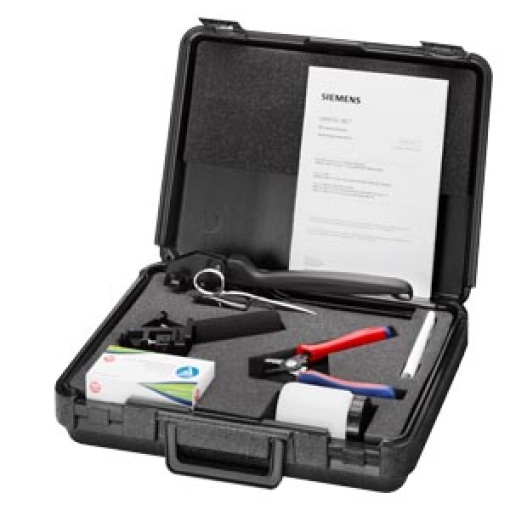 Termination kit FC LC plug assembly case for onsite assembly