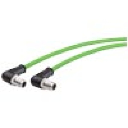 IE TP cable2xM12904x205m2 x XcodIP6567Cat6AhalogenfreePURrobust