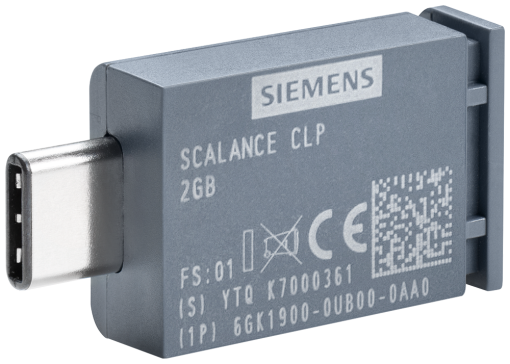 SCALANCE CLP 2 GB removable data storage medium for easy device replacement