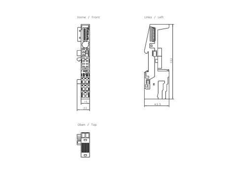 SIMATIC ET 200S TMP15C23A0 Spring terminals