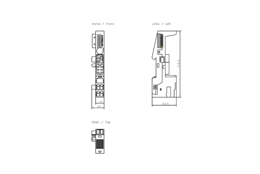 SIMATIC ET 200S TMP15S2201 Screw terminals