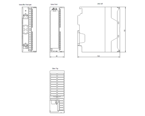 SIMATIC S7300 SM 334 AI 4AQ 2x88 bit