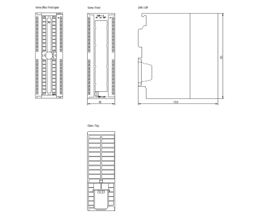 SIMATIC S7300 SM 331 AI 8x91214 bit