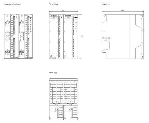 SIMATIC S7300 FM 3552 C Continuous controller