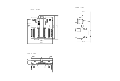 SIMATIC ET 200M BM IMIM For two IM 1532