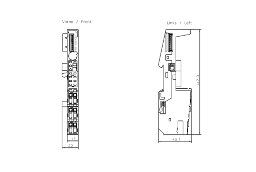 SIMATIC ET 200S TME15N2301 FastConnect PU 5