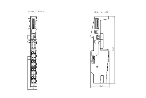 SIMATIC ET 200S TME15N24A1 FastConnect PU 5