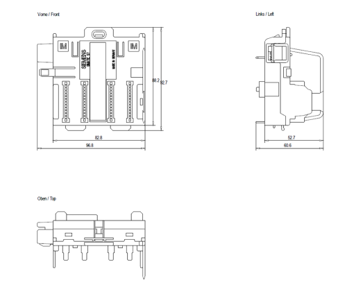 SIMATIC ET 200M BM IMIM For two IM 1532