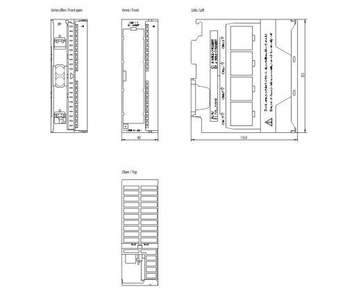 SIMATIC S7300 SM 331 AI 8x14 bit HS