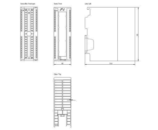 SIMATIC S7300 SM 331 AI TC 8x16 bit