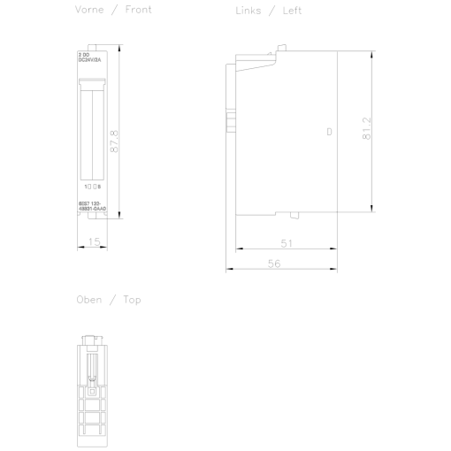 SIMATIC ET 200S 2DQ 24 V DC2 A ST PU 5