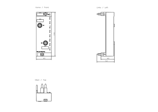SIMATIC ET 200pro CM IO 2x M12