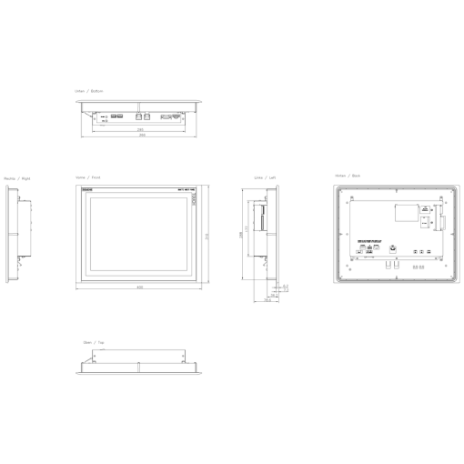 SIMATIC HMI MP377 15 touch Ex 222 from 1 October 2020 only available with s