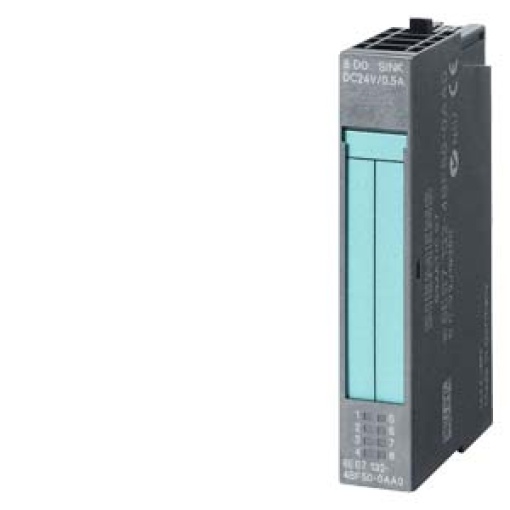 SIMATIC ET 200S 8DQ 24 V DC05 A sink output