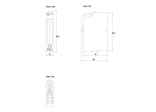 SIMATIC ET 200S 8DI 24 V DC source input